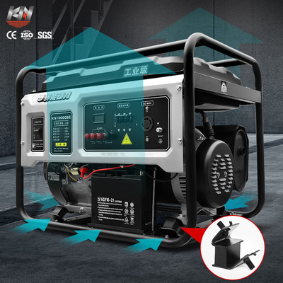 Benzin Portable Gasoline Generator For Home Single Phase 10kw ISO 14001